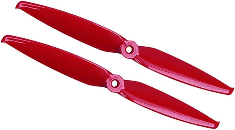 Gemfan 7042 Two Blade Propellers: 2CCW 2CW Propellers - Racing Drone Multicolor Quadcopter Frame Kit Two Front and Two Reverse (Blue)