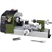 Proxxon Fine Lathe FD 150/E, Precise Lathe with 2-Stage Belt Drive, Speed Control, Spindle Speeds up to 5,000/min, Item No. 24150
