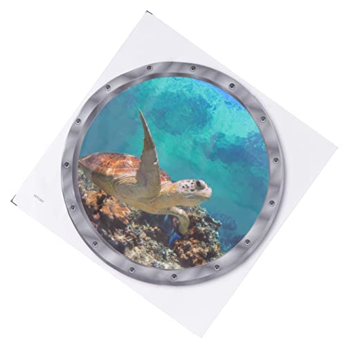 etiqueta engomada de la marina bajo el agua pegatinas de pared Medusa pegatinas baño pegatina baño pegatina para bañera etiqueta engomada del PVC decoracion marinera Uonlytech