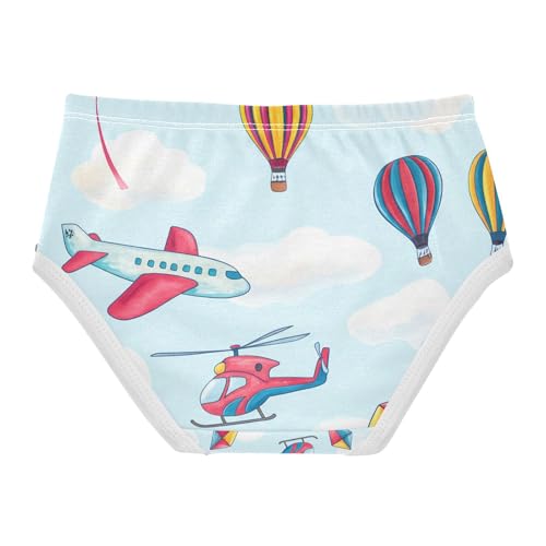 Colorful Airplanes Toddler Girls's Underwear 2T 202c11852