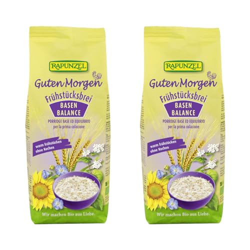 RAPUNZEL Bio Frühstücksbrei Basen-Balance, 2er Pack (2 x 500 g)