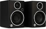Mackie Studio Monitor, Black w/silver trim, 3-inch (CR3LTD)