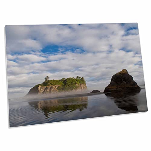3dRose USA, Washington, Olympic NP. Morning Mist en Escritorio miniatura 1