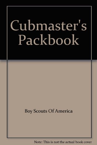 Cubmaster's Packbook B000P7NK3C Book Cover