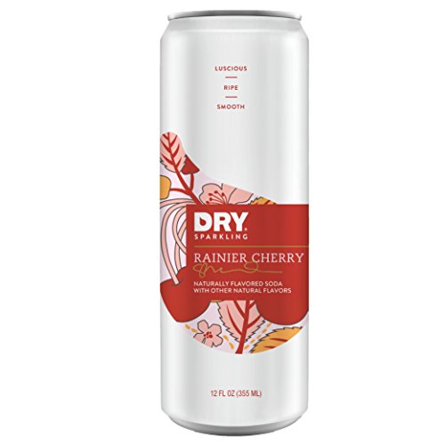 Dry Sparkling Soda, Rainier Cherry Cans, 12 Fl Oz (Pack Of 4) #TOP1