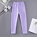 Girls Winter Leggings Thicken Fleece Lined Warm Stretchy Thermal Tights Pants for 3-13 Years