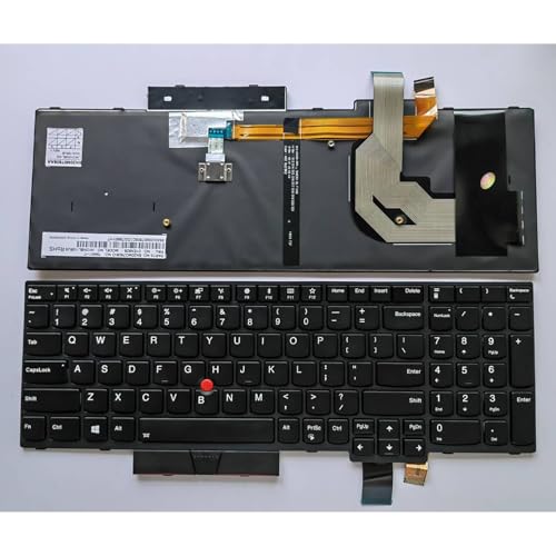 Clavier américain Lenovo ThinkPad T570 T580 rétroéclairage LED touches QWERTY
