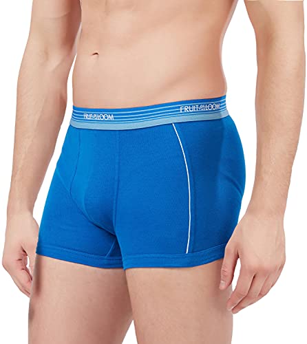 Image of Fruit of the Loom Plain /Solid Better Basics Cotton Men's Trunk (#MTR05-Assorted) Color May Vary