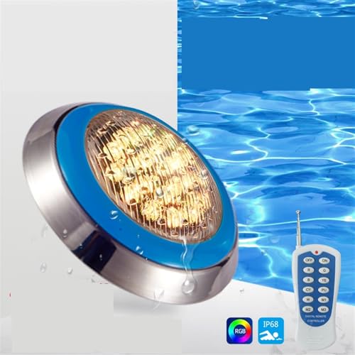 Luces de Acero Inoxidable for Piscina Foco Subacuático de Alta Resistencia y Diseño Plano 3