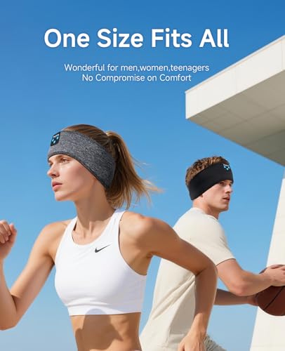 Image of Perytong 2 Pack Sleep Headphones, Sleeping Headphones | Bluetooth Headband with Ultra-Thin HD Stereo Speaker, Wireless Headphone for Sports, Insomnia, Yoga, Air Travel, Meditation