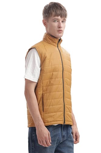 Image of Men's Sleeveless jacket solid | Regular Fit Jacket | stylish trending winter wear | Sleeveless Sports Gym Zipper Jacket