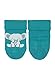 Sterntaler Baby Jungen Baby Socken Söckchen 3er-Pack Elefant Strümpfe - Socken Baby - mit Elefant Motiv, uni und Ringel - dunkeltürkis, 14