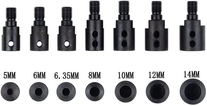 CHANCS 3/8-24UNF filettato Biella diametro interno 10mm mandrino trapano accessori miniatura