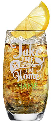 MeinGlas GmbH Schott Zwiesel Long Drink Cristal [Banquet] con Individual Grabado [Nombre] y [Diseño]  Mein Cristal
