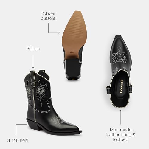 COACH Men's Aria Cowboy Boot Industrial Shoe3