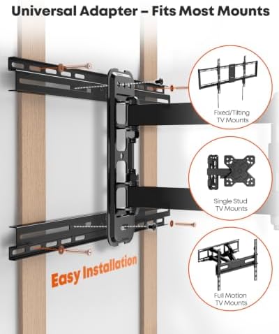 PUTORSEN TV Wall Mount Extension Bracket for 16-24 Inch Wood Studs — view 6