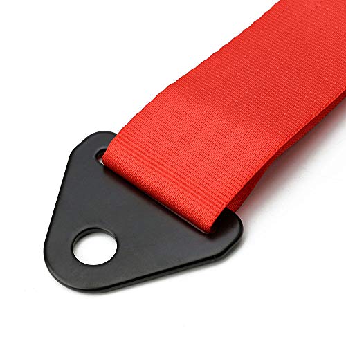 Dyno Racing 4 Point Snap-In 2 Seat Belt Racing Harness with Camlock (Red)