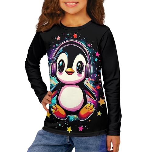 Shirts for Boys Kids Long Sleeve Tees Top Trendy Crewneck Fall T-Shirt School Clothes4