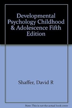 Hardcover Developmental Psychology Childhood and Adolescence Fifth Edition Book