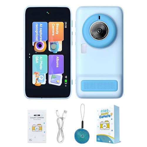 Cámara digital para niños con pantalla táctil de 4 pulgadas miniatura 1