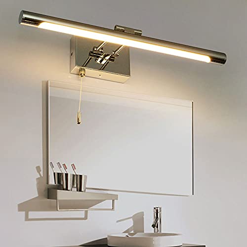 Lámpara de pared LED para baño con interruptor mueble espejo aplique 4000K 6