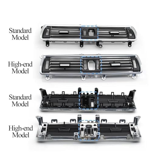Grille ventilation BMW F07 cassée solution de remplacement console 5 GT - 3