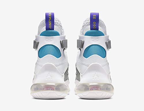 Nike Womens Air Jordan Latitude 720 Hi Top Trainers AV5187 Sneakers Shoes (UK 6 US 8.5 EU 40, White Dynamic Yellow 100)