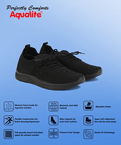Image of Aqualite Trending SKY-04 Casuals Walking Shoes with Lace-Up & Slip-Resistance Dailywear Shoes for Women