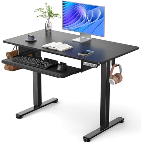 ErGear Electric Standing Desk with Tray Cover