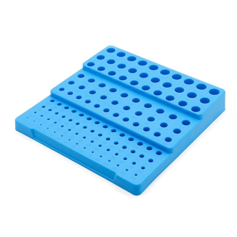 121 Holes Drill Bits Storage Case Drill Bit Screwdriver Bit Holder