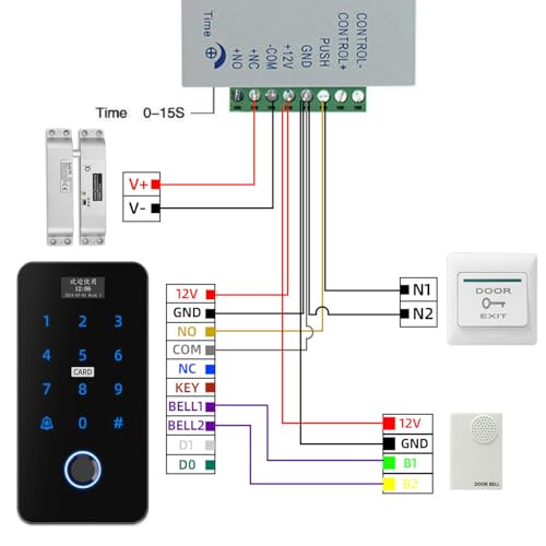 Clavier tactile RFID étanche pour éliminer le risque de clés perdues chez soi - 8