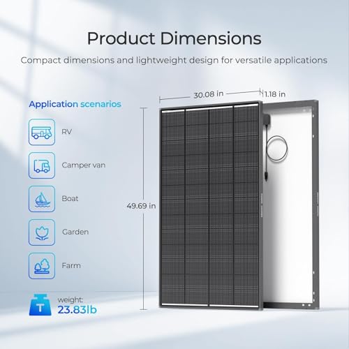 Renogy 200 Watt Solar Panel ShadowFlux Anti-Shading, 25% High-Efficiency - image 9