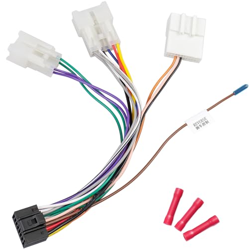 JAYUBIEN Radio Wiring Harness for Toyota