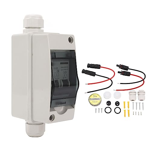 Interrupteur de déconnexion solaire pour panneaux de van aménagé et site isolé étanche IP65