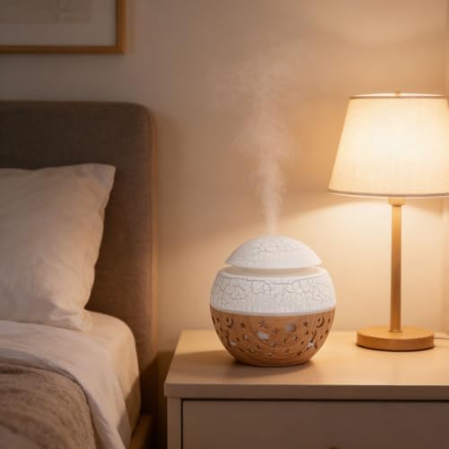 Mini humidificador aromaterapia 100ml difusor LED multicolor miniatura 2