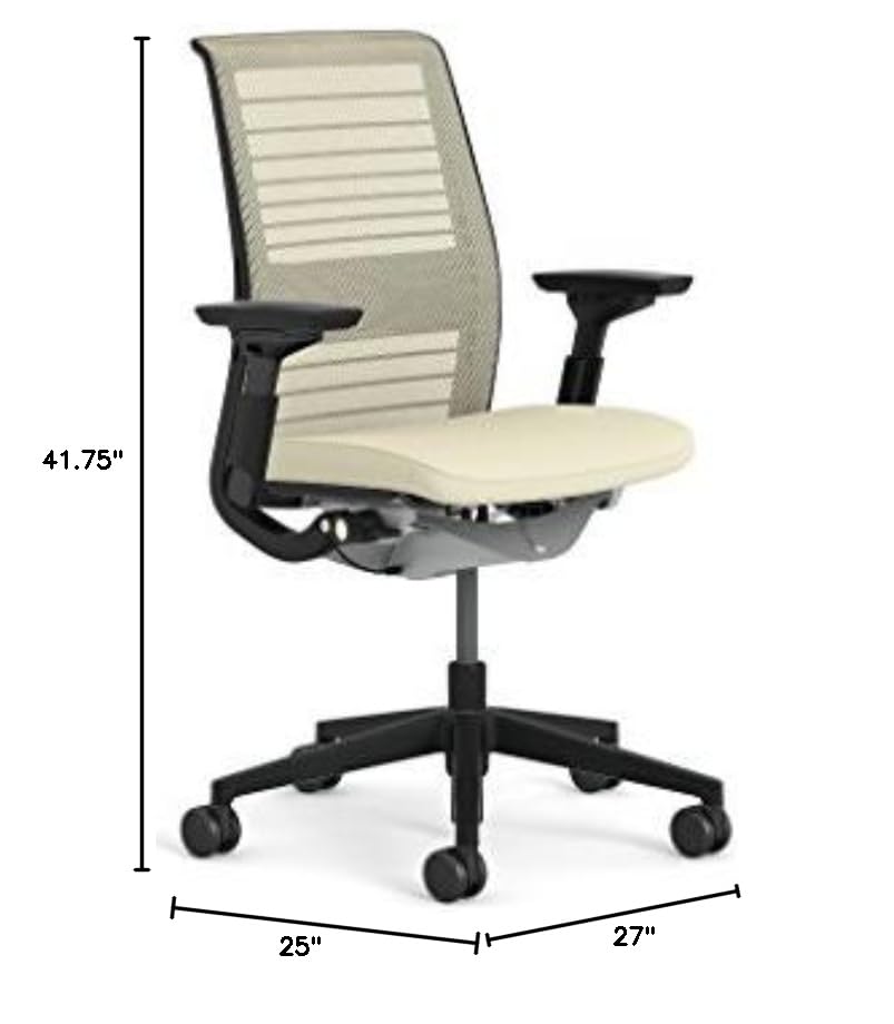 Image of Steelcase Think 3D Malt Mesh Fabric Chair