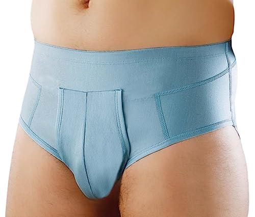 Slip bleu clair pour hernie inguinale modèle Confort taille 3
