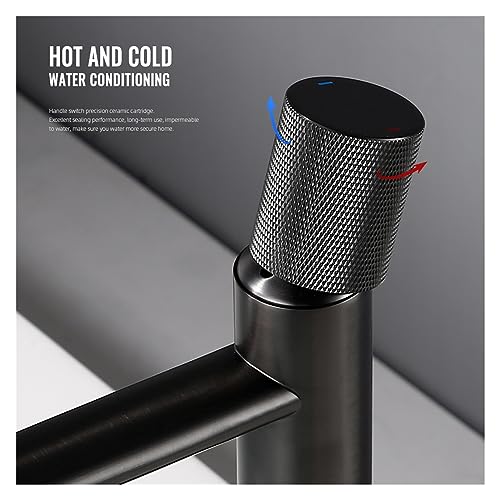 Robinet de lavabo mat à poignée unique pour une routine zen - 5