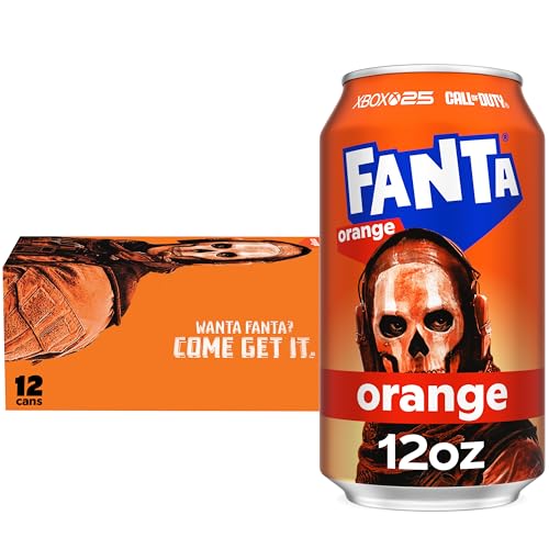 Fanta Orange, 12 fl oz, 12 Pack