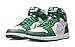 Jordan Men's Air 1 Retro High OG , Gorge Green/Metallic Silver-wh, 12