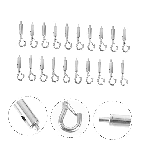 Ciieeo Turnbuckle Wire Rope Lock Small Turnbuckle para Cable Hanger Rope Hanging Suspension Accessories miniatura 5