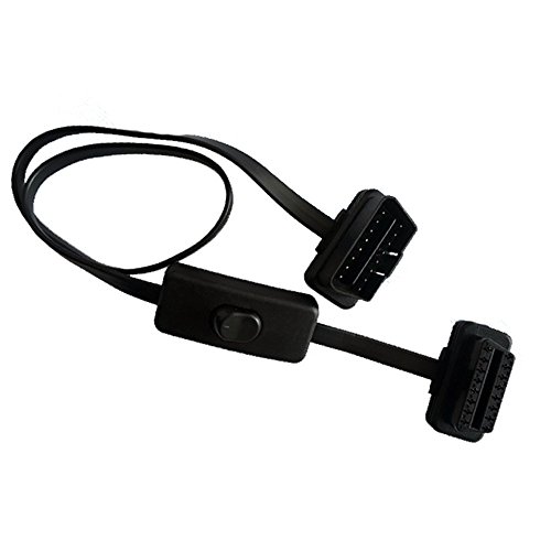Lei04 OBD2ケーブル付き！もう値下げしません！ 楽天市場】OBD2 分岐コネクタ ケーブル 2口 分配 配線 延長 電源