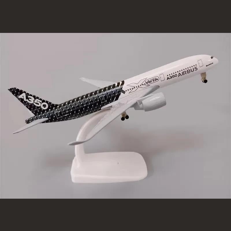 20cm for Airbus A350scale Die-cast Metal Airplane Model with Stand 35Collections Or Desk Decor Hobby Toy Hobby Playgame Kit