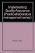 Implementing Quality Assurance (Practical Laboratory Management Series)