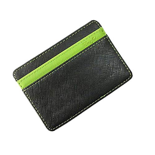 3nh Pack of 1 Money Clips for Men and Women (Color : Green, Size: 10 x 7 cm, Material: Polyurethane)-image-18
