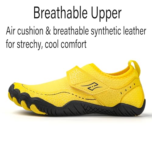 Toddler Water Shoes for Boys Girls Quick Dry Aqua Shoes Non-Slip Barefoot Beach Swim Shoe for Kids Lightweight Breathable Pool Sandals for Toddler/Little Kid/Big Kid3
