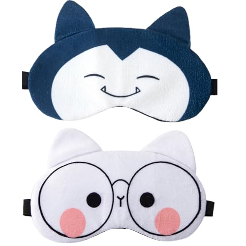 2 Piezas Bonitas Antifaz para Dormir...