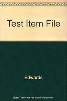Paperback Test Item File for Calculus with Analytic Geometry Fourth Edtition Book