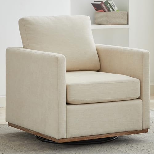 Sillón Plegable Chenille Beige miniatura 1