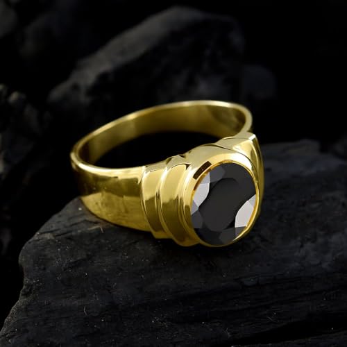 Image of 55Carat Choose Your Color Natural Birthstones 18 K Gold Plated Ring Bold Statement Jewellery Sizes 4-13